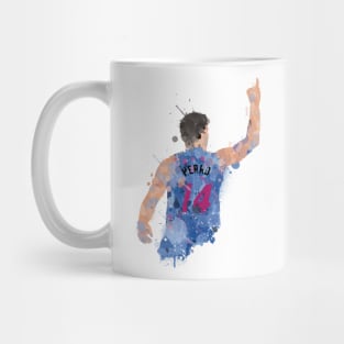 Tyler Herro Paint Splatter Art Mug